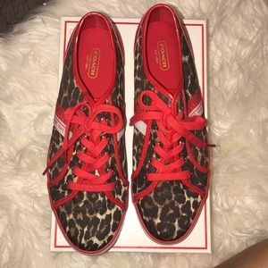EUC Coach Ocelot Shoes